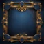 Placeholder: Hyper Realistic Black, Navy-Blue & Glowing-Golden Abstract Retro Grunge-Fancy-Frame-Texture