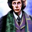 Placeholder: slenderman as tom baker doctor who wearing scarf