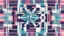 Placeholder: digital glitch pattern snowflake geometric abstraction