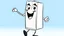 Placeholder: cartoon milk carton dancing