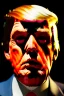 Placeholder: Ultra realistic image, Donald trump zombie, zombie performance, suit, skull, blood, torn arm, night, walking twisted, waist up view, thriller style, dark ambient, highly detailed, White House background, concept art, unreal engine 5, ray tracing, RTX, ultra detail, volumetric lighting, high definition, high resolution.