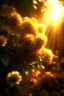 Placeholder: gentle sunlight, curly branch all in flowers, hyperdetalization , mysticism, illumination, fantasy, warm atmosphere, hyper realistic, beautiful, lumen, professional photo, beautiful, 3d, realistic, 64k, high resolution, high detail, cgi, hyperrealism, f/16, 1/300s, high detailed digital painting