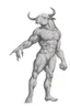 Placeholder: Centaur, a man with a bull's head