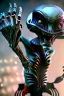 Placeholder: alien, grasping limbs, 8K, photo realistic,