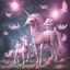 Placeholder: 2 pink baby unicorns