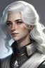 Placeholder: Celaena Sardothien with silver hair