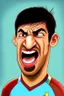 Placeholder: cartoonLuis Suarez Footballer