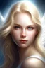 Placeholder: bellissimo viso angelico capelli biondi fantasy