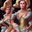 Placeholder: Catherine Deneuve as a Rockette