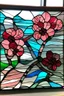 Placeholder: Stained glass cherry blossom