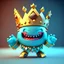 Placeholder: King cyber cheerful 3D cute