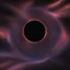 Placeholder: orbiting a black hole from a trillion miles away, peaceful, colorful, dark, ominous, beautiful abyss,