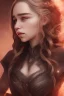 Placeholder: Perfect Emilia clarke face, dragon armor, fullbody, intricate, highly detailed face, highly realistic, fog, fire, particles