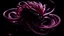 Placeholder: Intricately twisted tendrils of a glitzy eldritch sonic symbiote undulate against a stark black backdrop in a high contrast photograph. The otherworldly creature appears like a mesmerizing fusion of shimmering garnet and writhing shadows, its form ethereal and ever-shifting. It emanates an aura of both allure and foreboding, as its iridescent tendrils flicker with ethereal sparks, infusing the scene with an otherworldly energy. The image captures every minute detail with astonishing clarity