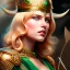 Placeholder: portrait 'beautiful Sexy Busty Blonde Sif',long hair,horned helmet, celtic tattoed,crystal clear green eyes,painting by gaston bussiere, greg rutkowski, yoji shinkawa, yoshitaka amano, tsutomu nihei, donato giancola, tim hildebrandt, oil on canvas, cinematic composition, extreme detail,fit full head inside picture,32k