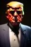 Placeholder: Ultra realistic image night, Donald trump zombie, suit, blood, torn arm, night, the walking dead style, dark ambient, highly detailed, White House background, concept art, unreal engine 5, ray tracing, RTX, focal lighting, ultra detail, volumetric lighting, 3d, finely drawn, high definition, high resolution.