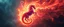 Placeholder: plasma vampire flickers like hypnotic fire in geometric shapes like a dna swirl of time and sea horse