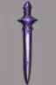 Placeholder: dagger marked by purple magic