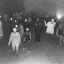 Placeholder: Old creepy photo of unusual rave