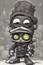 Placeholder: small psychonauts big eyes being a bandit brutal chief