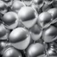 Placeholder: A picture of a bunch of silver and white balloons