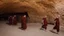 Placeholder: monks in a cave