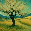 Placeholder: ALBERO DI CILIEGIO GIAPPNESE STILE VAN GOGH