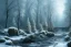 Placeholder: RIVER ROCK FOREST WINTER