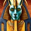 Placeholder: The legendary Anubis in his sarcophagus