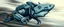 Placeholder: blind contour robot shark cow like space ship fighter jet massage master guru fast moving motion blur background