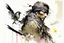 Placeholder: Sparrow watercolour Yoji Shinkawa in style high_quality_art. Ru dalle