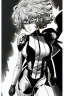 Placeholder: tatsumaki from one punch man in jim lee style