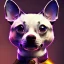 Placeholder: Wearing make up avatar dog pandora