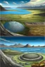 Placeholder: earths cambrian periode lanscapes
