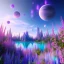 Placeholder: one big Cosmic crystal subtle in a galactic ambiance , blue lake, delicate flowers, delicate colors, bin the foreground, full of details, smooth，soft light atmosphere, light effect，vaporwave colorful, concept art, smooth, extremely sharp, masterpiece, best quality, blue skinned, sparkling,8k, , sun light, 8K, RAW, depth of field,high contrast,