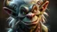 Placeholder: Create a photorealistic troll portrait