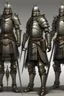 Placeholder: army of distopian victorian soldiers armors fantasy