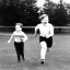 Placeholder: Creepy old photo of zippy chasing children