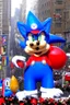 Placeholder: macy's day parade float mario and sonic apart