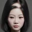 Placeholder:  portrait, asian girl, beautiful, volumetric lighting, black eyes, long hair, curly hair, black hair, ultrahd, 8k, high quality, highly detailed,intricate details, deep