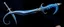 Placeholder: "A fantasy dagger inspired by a squid's tentacles, designed like a talon. The blade is curved and organic, shimmering with iridescent colors like deep-sea creatures. Its handle resembles a coiled squid arm, with tiny suckers and subtle bioluminescent patterns glowing in blues and purples. The overall design looks both ancient and alien, like a relic from an underwater civilization. The dagger is displayed on dark velvet or held by a gloved hand."