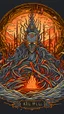 Placeholder: , wake up in hill with evils and fire and pain