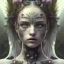 Placeholder: Portrait of beautiful girl, plant, metal, feathers, Dryad, fae, sidhe, ominous, nature, plants, wildflower, facepaint, dnd character portrait, intricate, oil on canvas, masterpiece, expert, insanely detailed, 4k resolution, retroanime style, cute big circular reflective eyes, cinematic smooth, intricate detail , soft smooth lighting, soft pastel colors, painted Renaissance style,bokeh,macro lens, 800mm lens