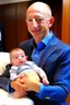 Placeholder: Jeff Bezos swaddling baby Mark Zuckerberg