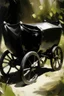 Placeholder: A black wagon painted by John Singer Sargent