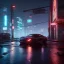 Placeholder: Cyberpunk, Car in night city on the rain unreal engine 5, octane render,cinema4d, dynamic lighting, 8k, redshift render, highly, hyperrealism ultra realistic, hyper realistic.