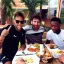 Placeholder: Neymar, Messi e Pelé almoçando em Minas Gerais