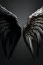 Placeholder: an angel wing on the left and a demon wing on the right