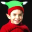 Placeholder: Green Arthur Fonzarelli, elf hat, fonz, older, fonzie, north pole snow