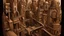 Placeholder: A brownish bronze steampunk city painted by MC Escher